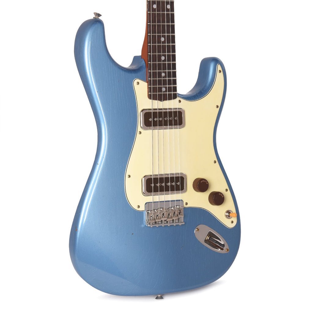 Fender Custom Shop Limited Edition Ariel Posen Stratocaster Relic Faded Lake Placid Blue - MusicMarket