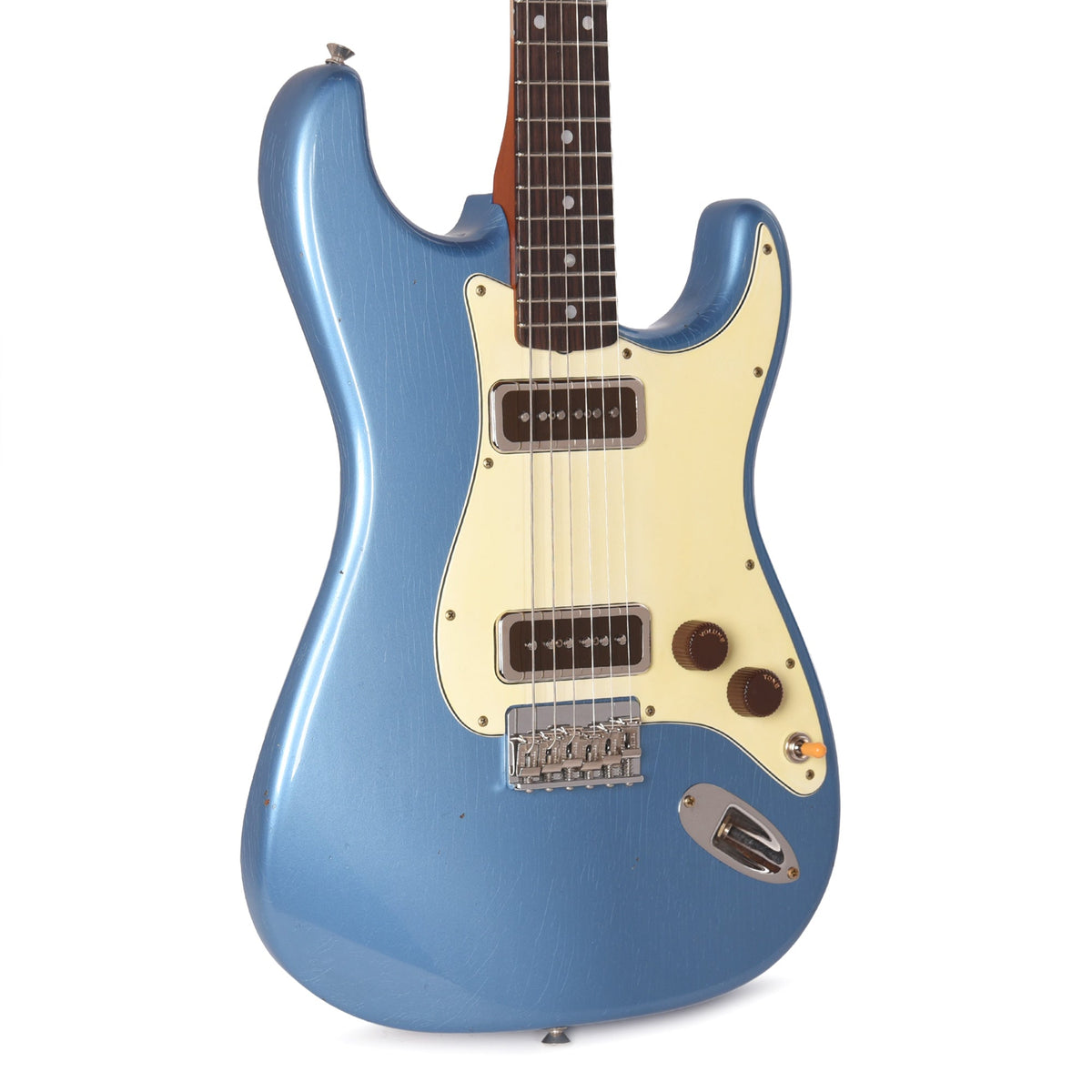 Fender Custom Shop Limited Edition Ariel Posen Stratocaster Relic Faded Lake Placid Blue - MusicMarket