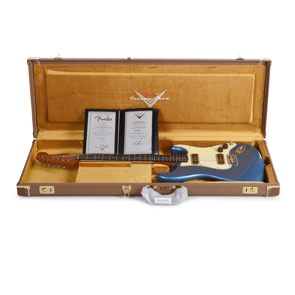 Fender Custom Shop Limited Edition Ariel Posen Stratocaster Relic Faded Lake Placid Blue - View 8 | MusicMarket