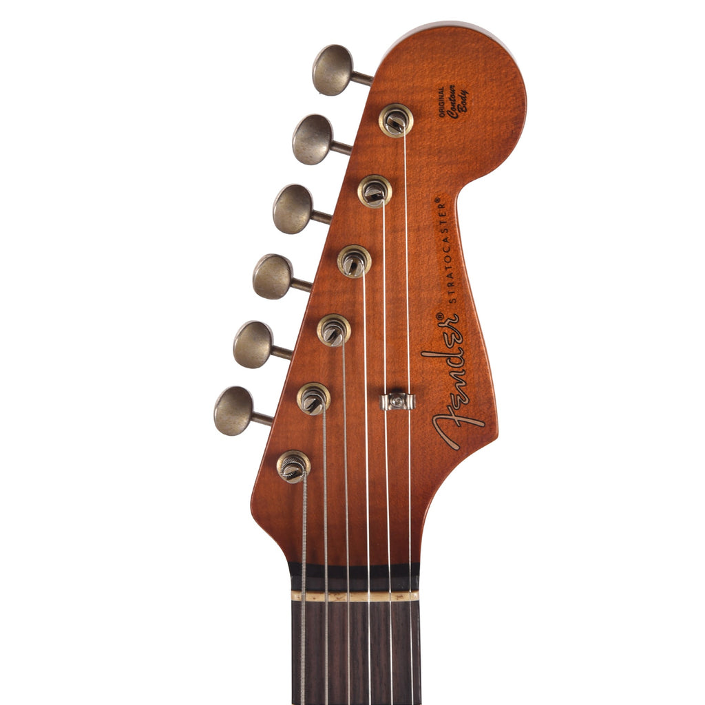 Fender Custom Shop Limited Edition Ariel Posen Stratocaster Relic Faded Lake Placid Blue - View 6 | MusicMarket