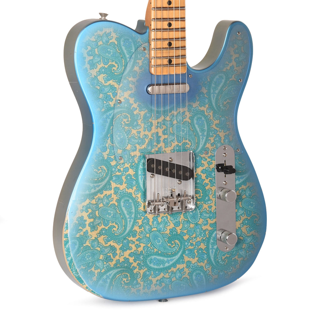 Fender Custom Shop Limited Edition Brad Paisley 1967 "Lost Paisley" Telecaster Blue Paisley - MusicMarket