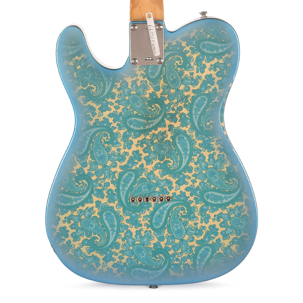 Fender Custom Shop Limited Edition Brad Paisley 1967 "Lost Paisley" Telecaster Blue Paisley - View 3 | MusicMarket