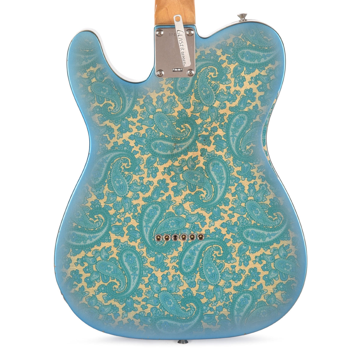 Fender Custom Shop Limited Edition Brad Paisley 1967 "Lost Paisley" Telecaster Blue Paisley - View 3 | MusicMarket