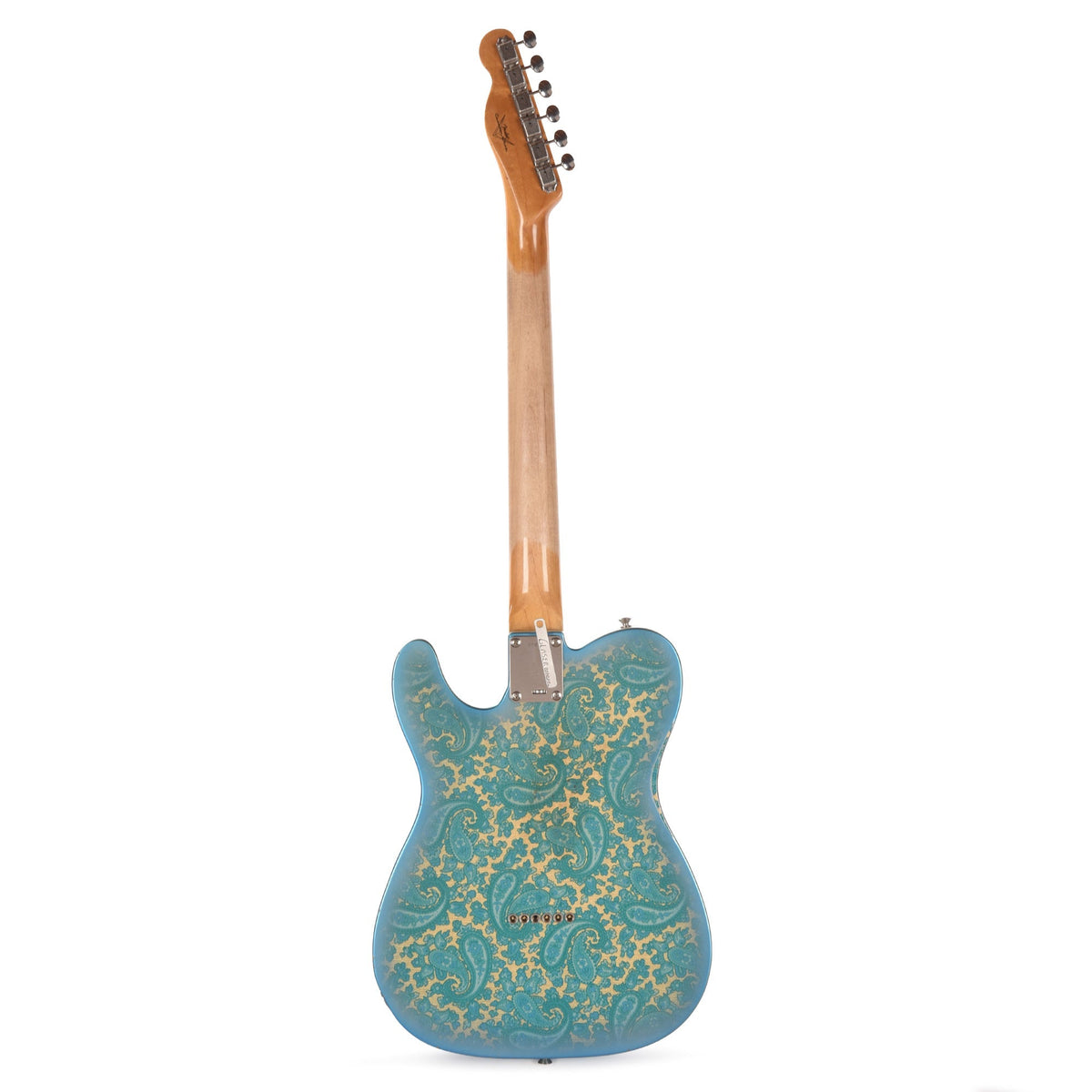 Fender Custom Shop Limited Edition Brad Paisley 1967 "Lost Paisley" Telecaster Blue Paisley - View 5 | MusicMarket