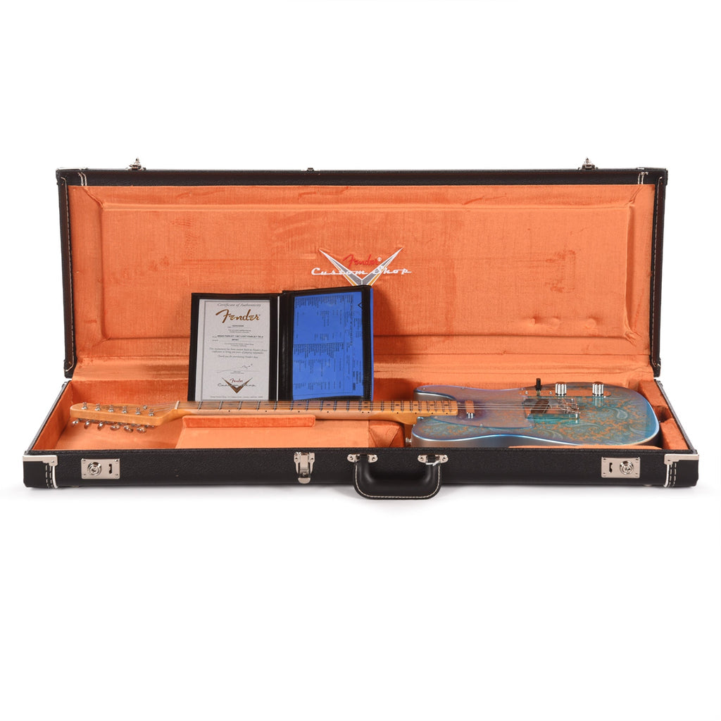 Fender Custom Shop Limited Edition Brad Paisley 1967 "Lost Paisley" Telecaster Blue Paisley - View 8 | MusicMarket