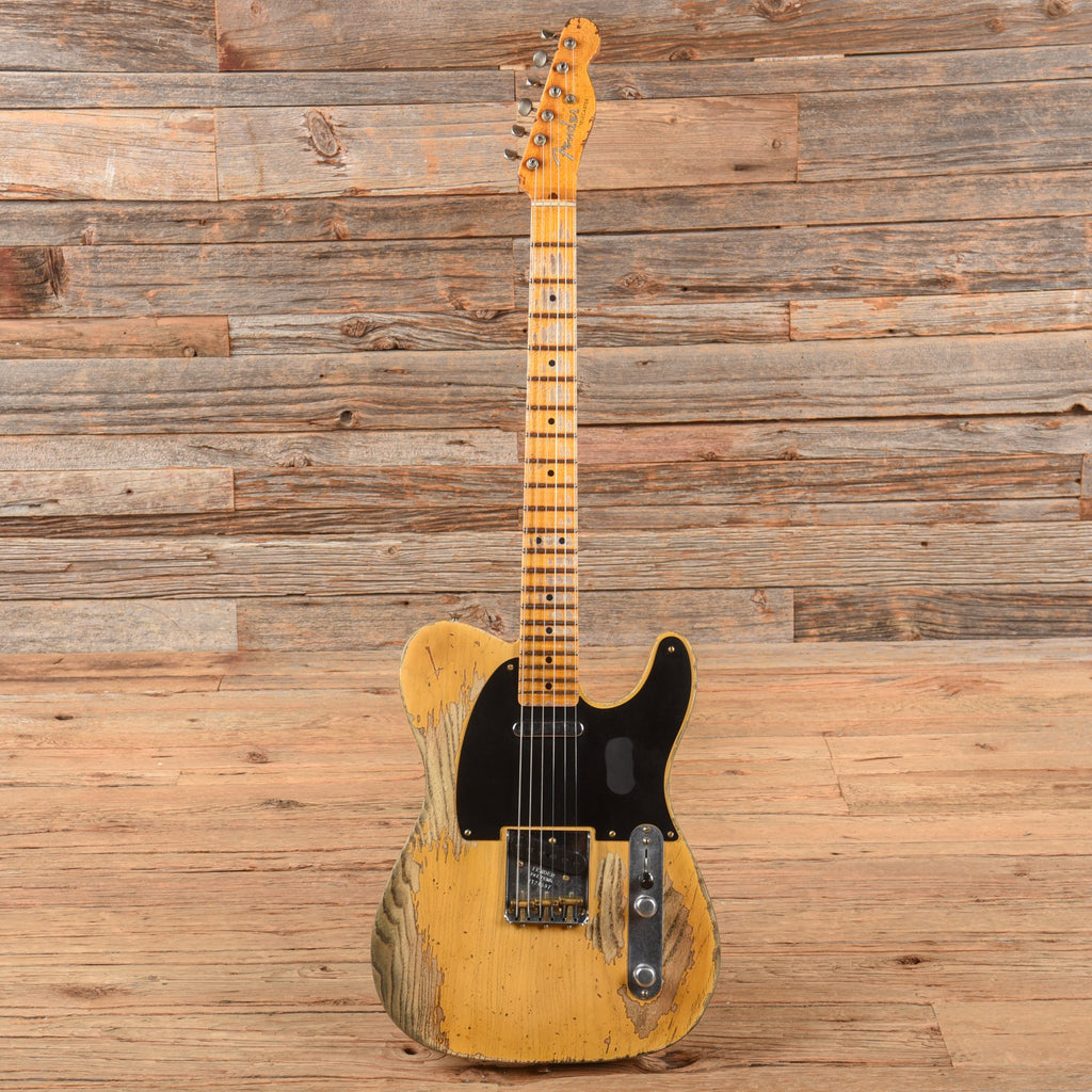 Fender Custom Shop LTD '51 Telecaster Super Heavy Relic Butterscotch Blonde 2022 - View 4 | MusicMarket