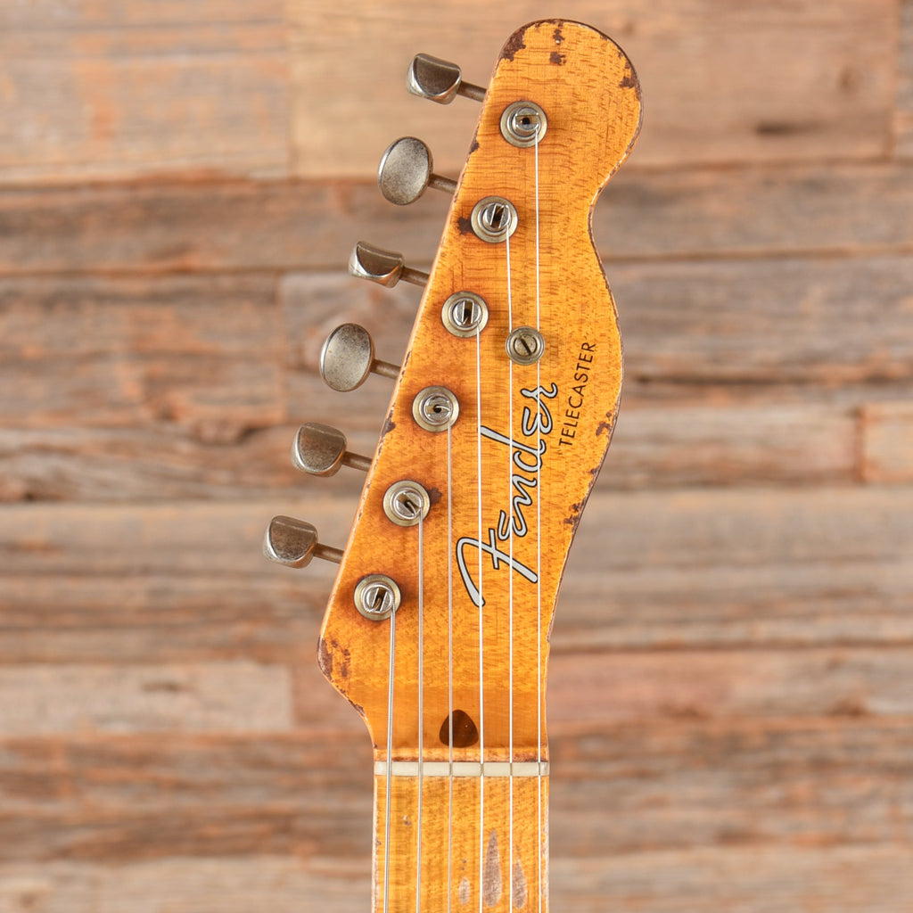 Fender Custom Shop LTD '51 Telecaster Super Heavy Relic Butterscotch Blonde 2022 - View 6 | MusicMarket