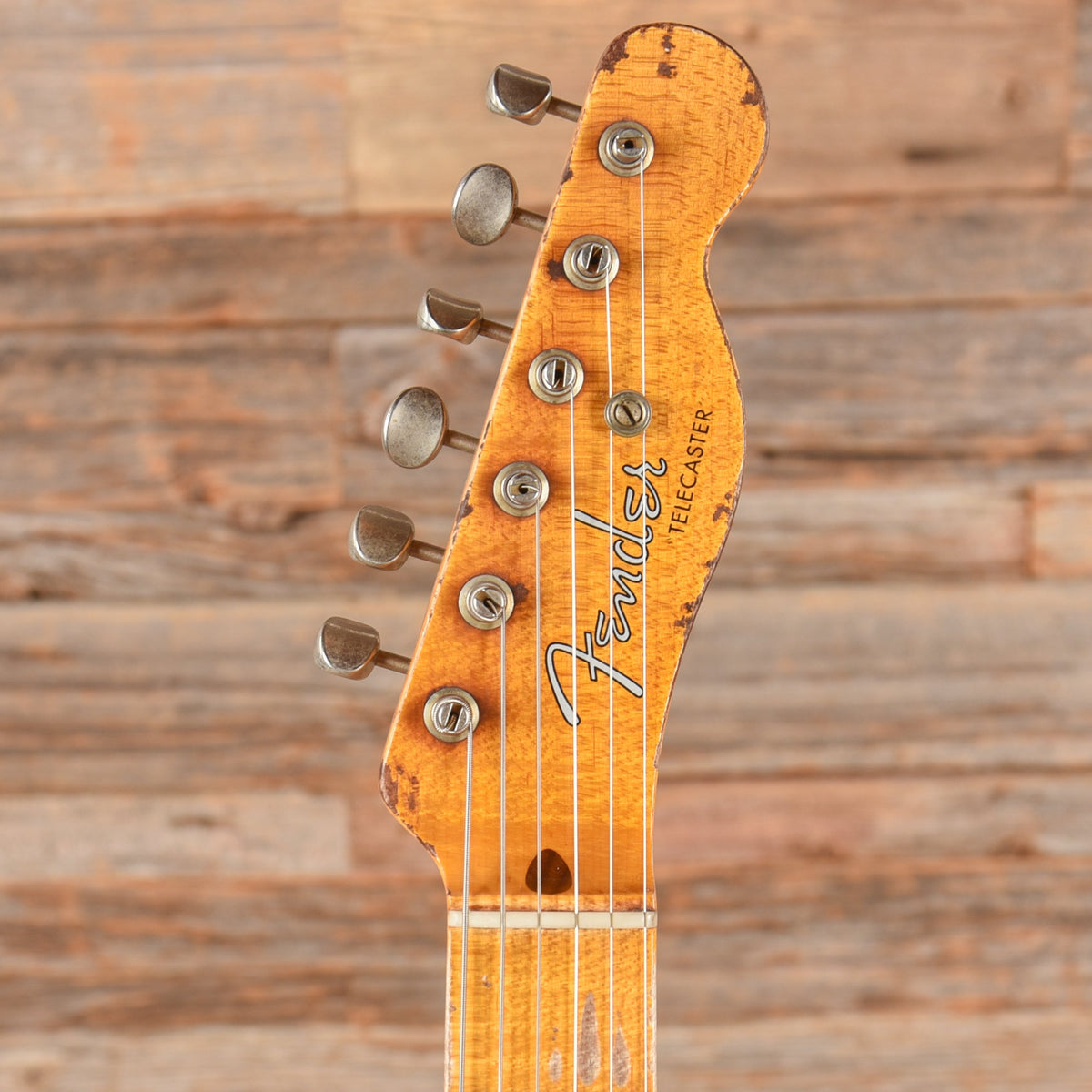 Fender Custom Shop LTD '51 Telecaster Super Heavy Relic Butterscotch Blonde 2022 - View 6 | MusicMarket