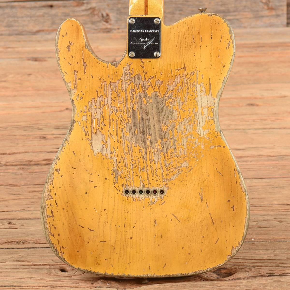 Fender Custom Shop LTD '51 Telecaster Super Heavy Relic Butterscotch Blonde 2022 - View 3 | MusicMarket