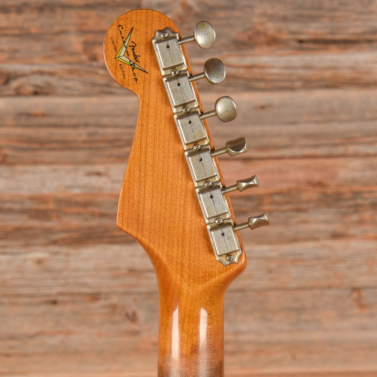Fender Custom Shop LTD '63 Stratocaster Relic Aged Sherwood Metallic 2023 - View 7 | MusicMarket