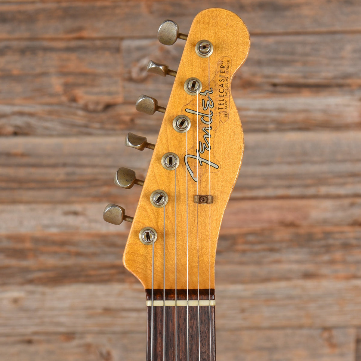 Fender Custom Shop LTD '64 Telecaster Relic Aged White 2009 - View 6 | MusicMarket