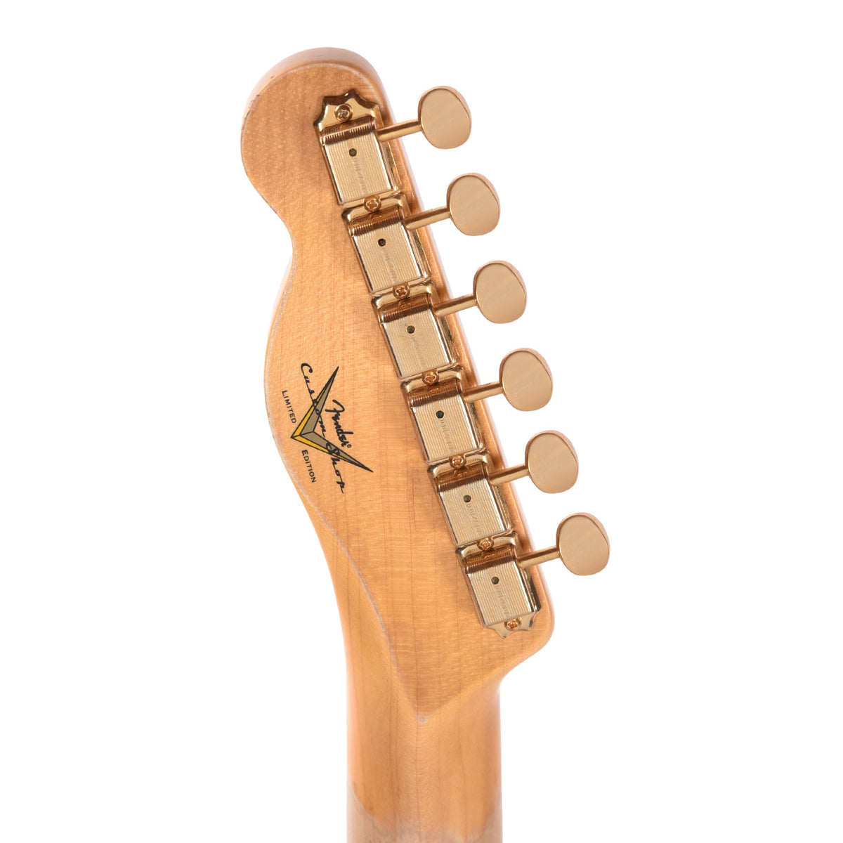 Fender Custom Shop LTD Hotshot Telecaster Relic Aged Cimmaron Red - View 7 | MusicMarket