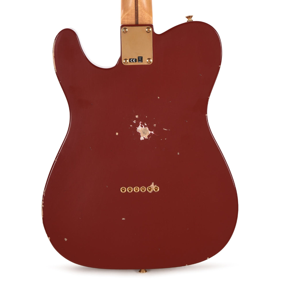 Fender Custom Shop LTD Hotshot Telecaster Relic Aged Cimmaron Red - View 3 | MusicMarket