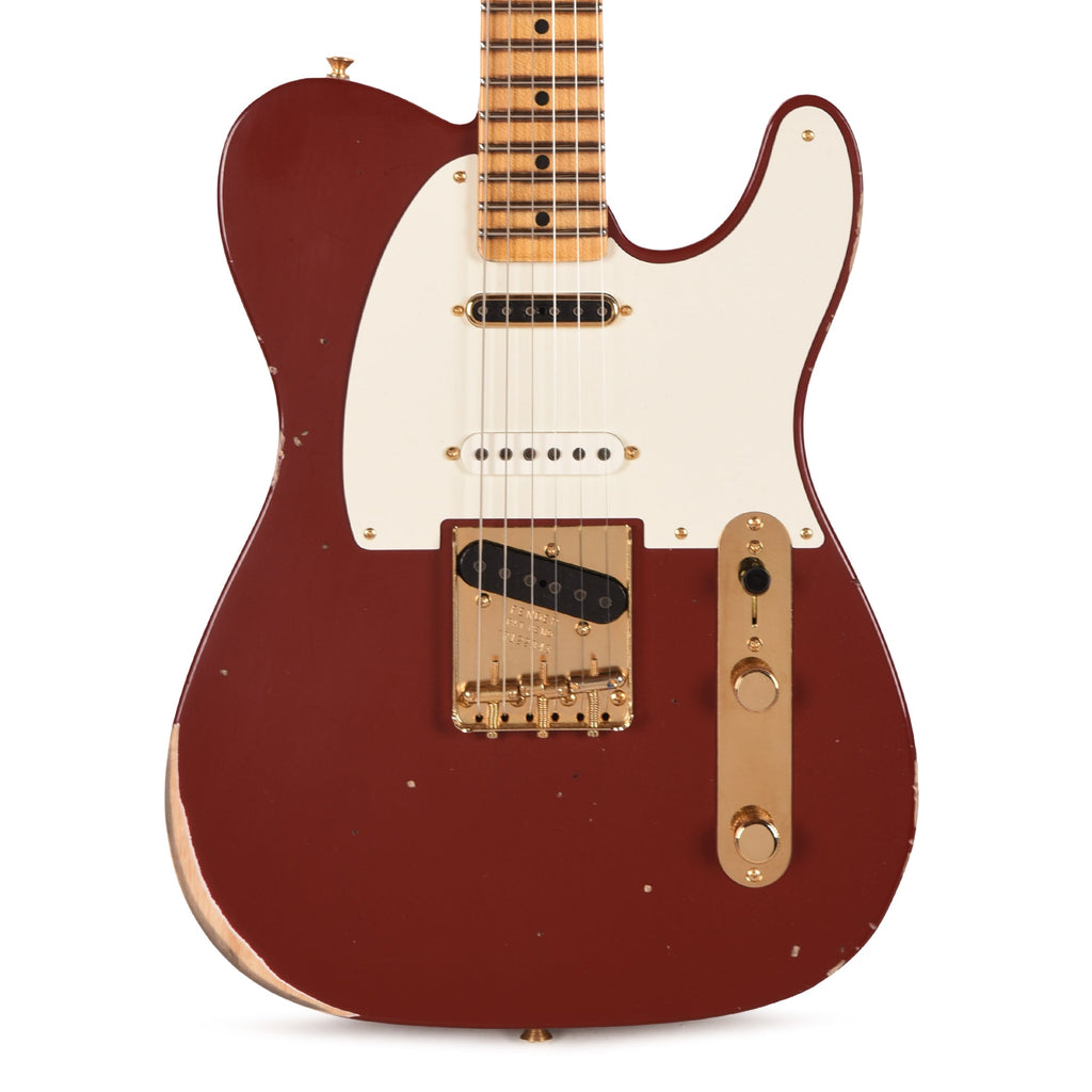 Fender Custom Shop LTD Hotshot Telecaster Relic Aged Cimmaron Red - View 2 | MusicMarket