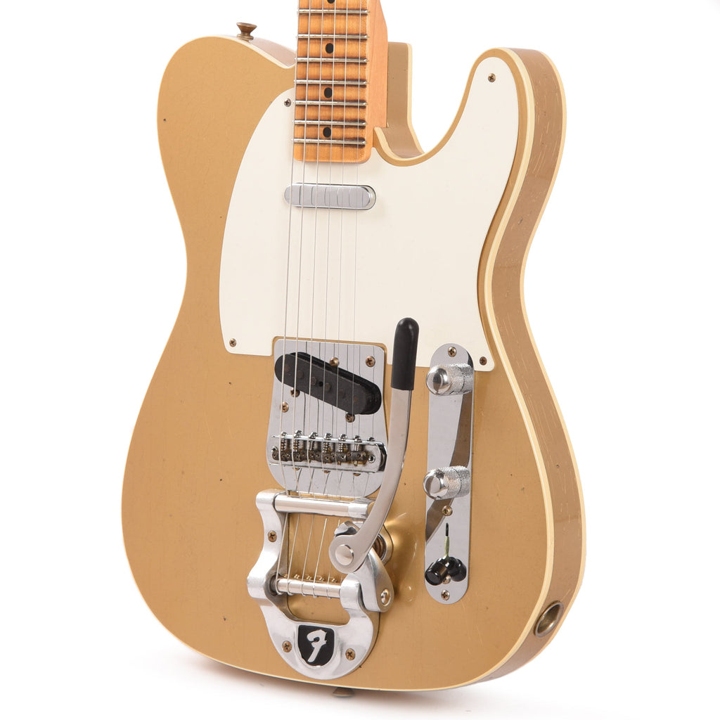 Fender Custom Shop LTD Twisted Telecaster Custom Journeyman Relic Aged HLE Gold - View 2 | MusicMarket