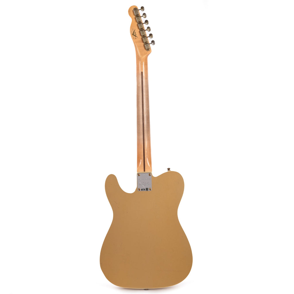 Fender Custom Shop LTD Twisted Telecaster Custom Journeyman Relic Aged HLE Gold - View 5 | MusicMarket