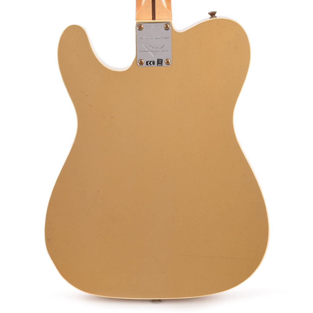 Fender Custom Shop LTD Twisted Telecaster Custom Journeyman Relic Aged HLE Gold - View 3 | MusicMarket