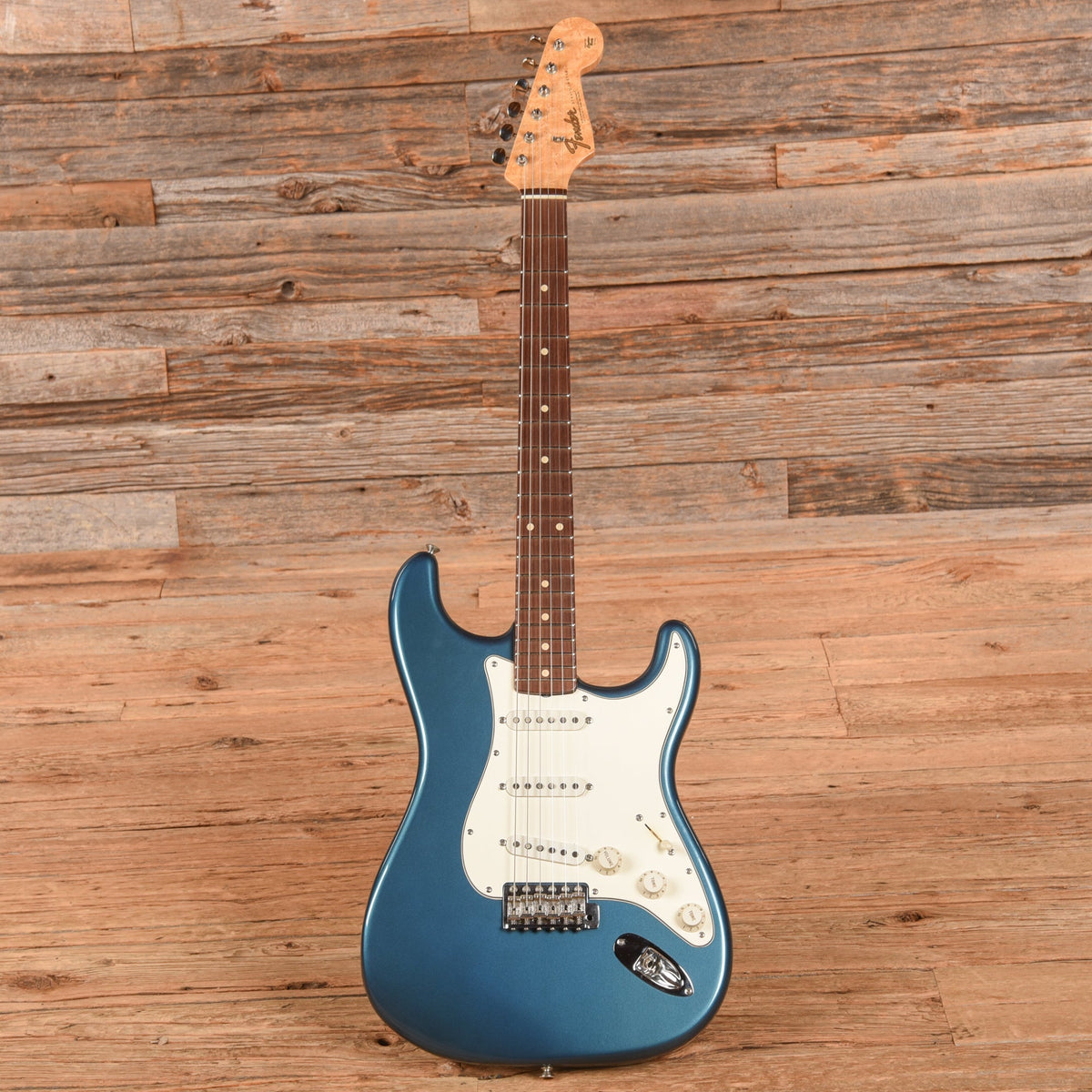 Fender Custom Shop Mark Kendrick Masterbuilt '64 Stratocaster NOS Lake Placid Blue 2006 - View 4 | MusicMarket