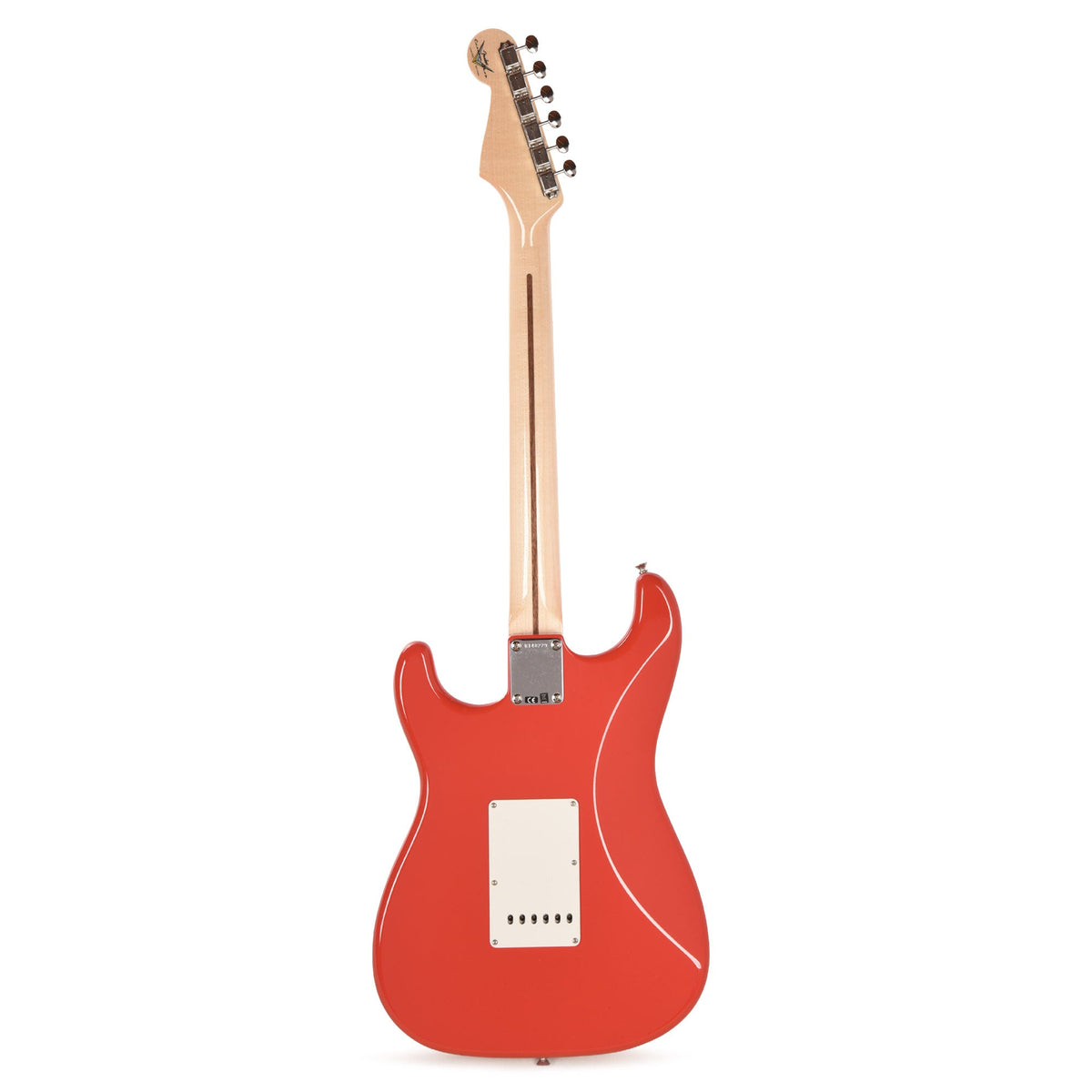 Fender Custom Shop NAMM Limited Edition 1958 Compound Radius Stratocaster Time Capsule Aged Fiesta Red - View 5 |