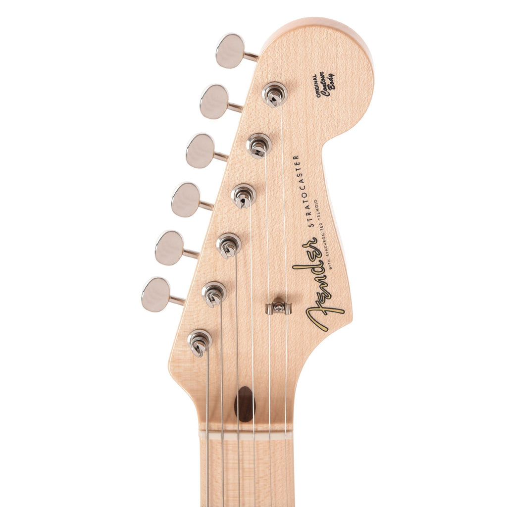 Fender Custom Shop NAMM Limited Edition 1958 Compound Radius Stratocaster Time Capsule Aged Fiesta Red - View 6 |