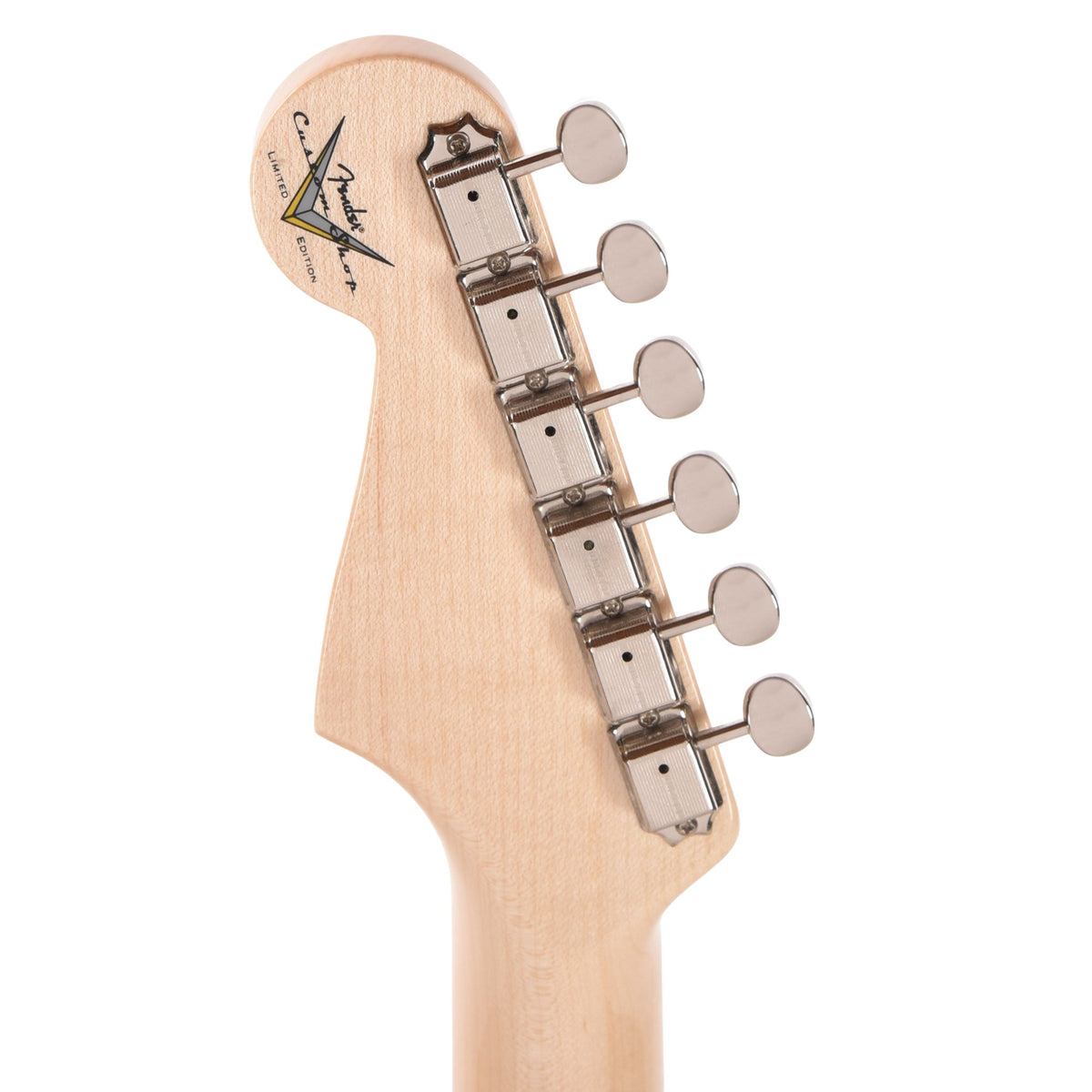 Fender Custom Shop NAMM Limited Edition 1958 Compound Radius Stratocaster Time Capsule Aged Fiesta Red - View 7 |