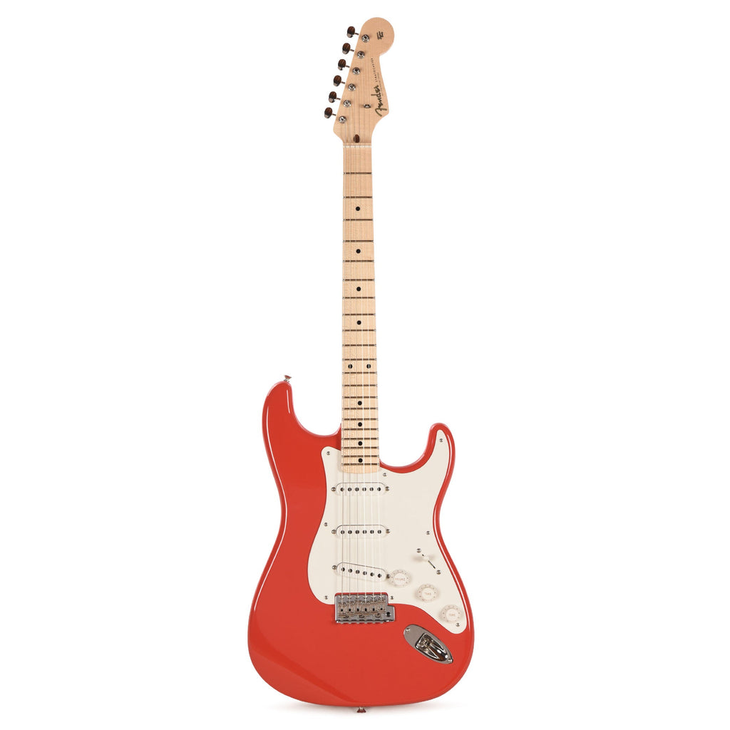 Fender Custom Shop NAMM Limited Edition 1958 Compound Radius Stratocaster Time Capsule Aged Fiesta Red - View 4 |