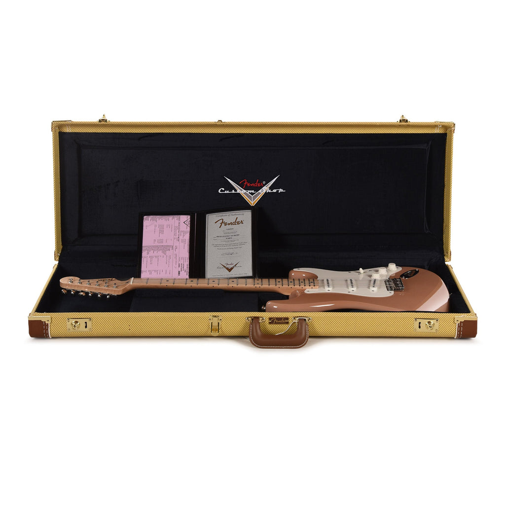 Fender Custom Shop NAMM Limited Edition 1958 Compound Radius Stratocaster Time Capsule Dirty Shell Pink - View 8 |