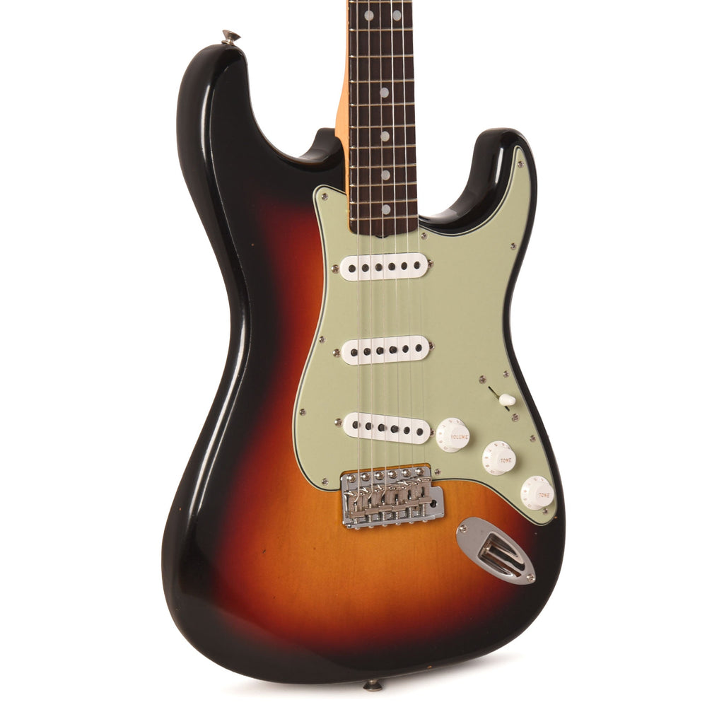 Fender Custom Shop NAMM Limited Edition 1965 Compound Radius Stratocaster Journeyman Relic Aged 3-Color Sunburst -