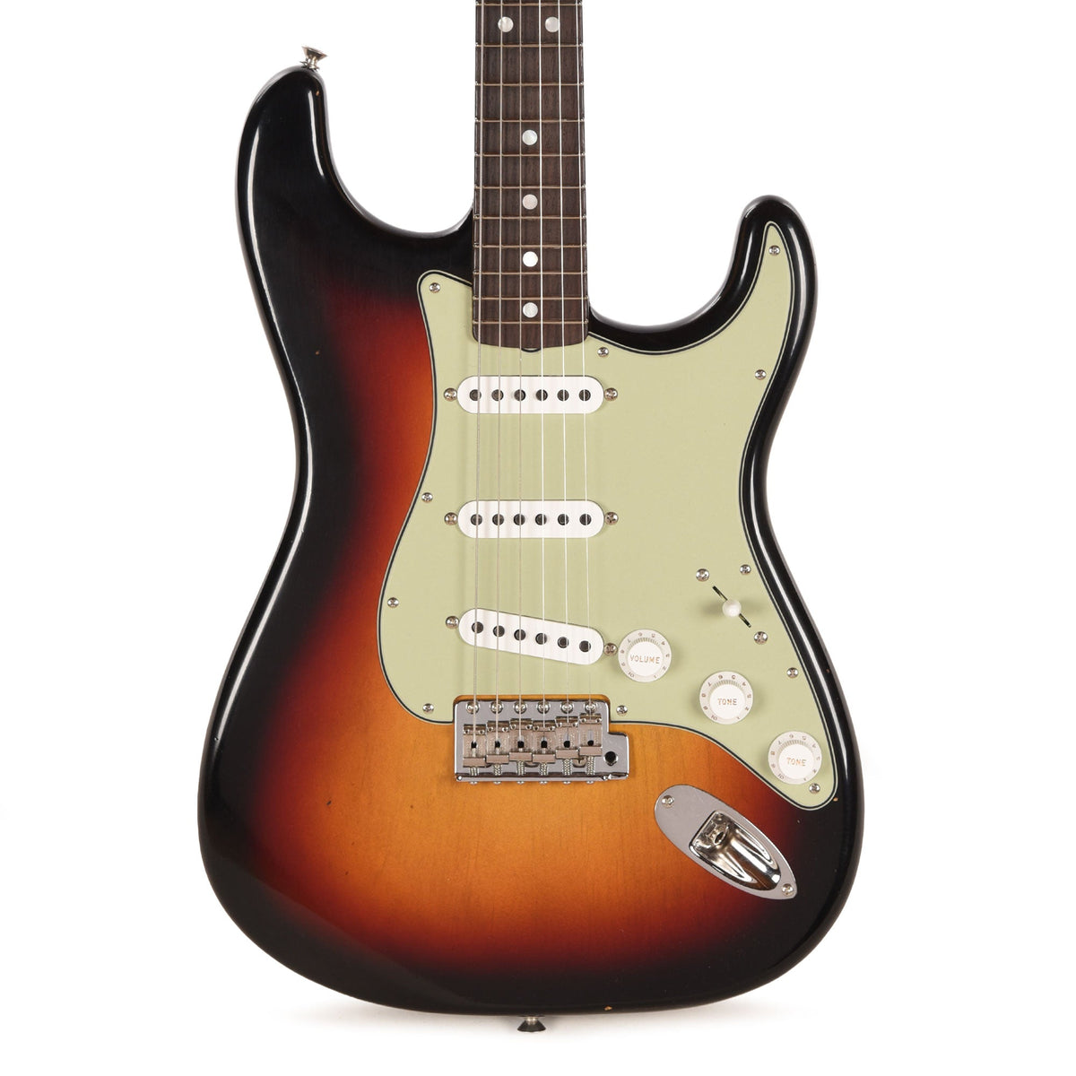 Fender Custom Shop NAMM Limited Edition 1965 Compound Radius Stratocaster Journeyman Relic Aged 3-Color Sunburst -