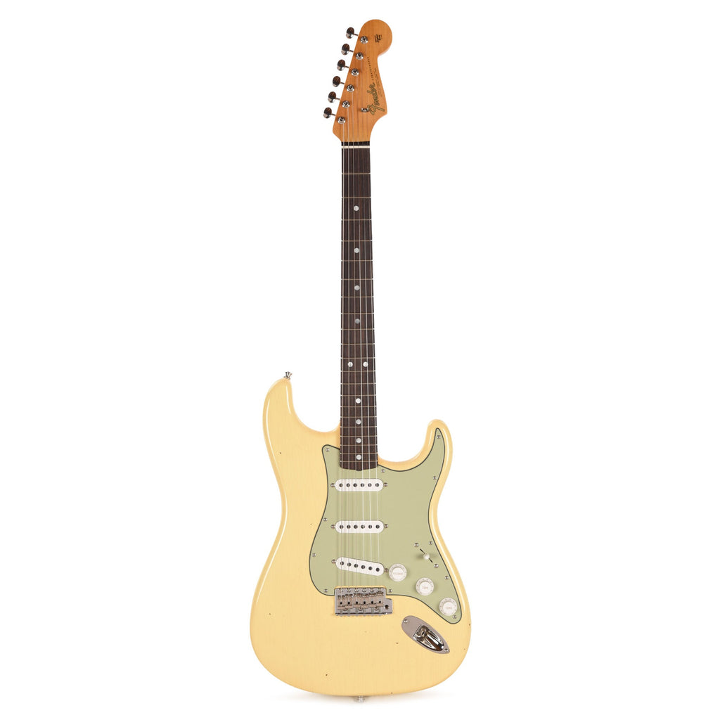 Fender Custom Shop NAMM Limited Edition 1965 Compound Radius Stratocaster Journeyman Relic Aged Vintage White -