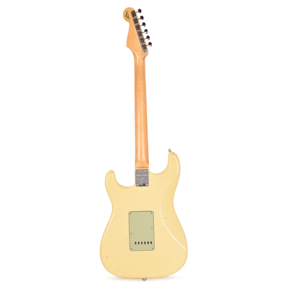Fender Custom Shop NAMM Limited Edition 1965 Compound Radius Stratocaster Journeyman Relic Aged Vintage White -