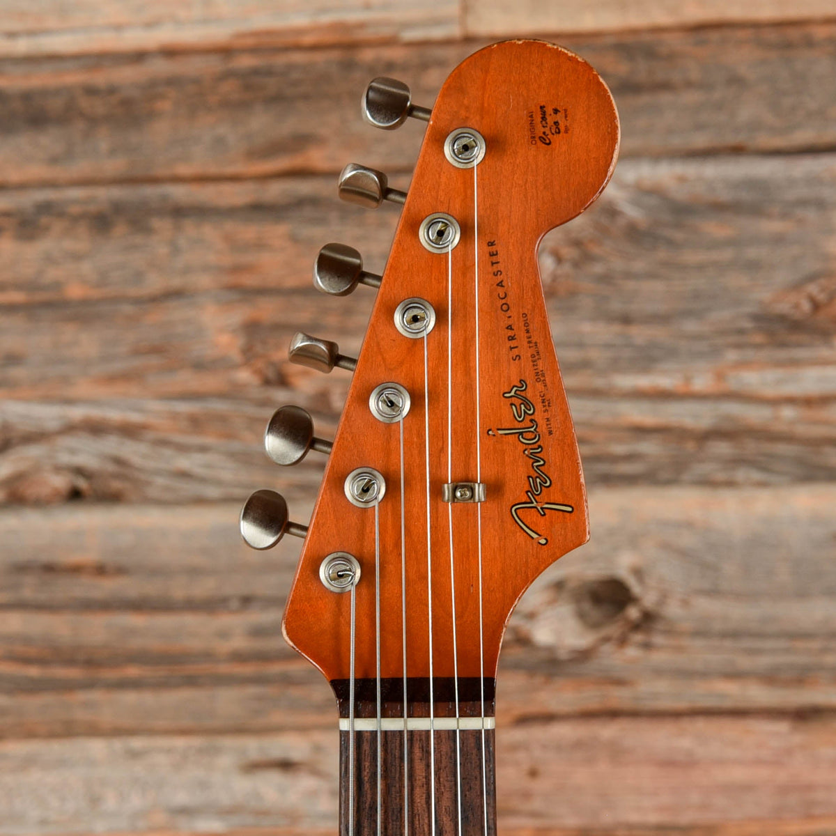 Fender Custom Shop Paul Waller Masterbuilt Sand Blast Stratocaster 3-Tone Sunburst 2023 - View 6 | MusicMarket