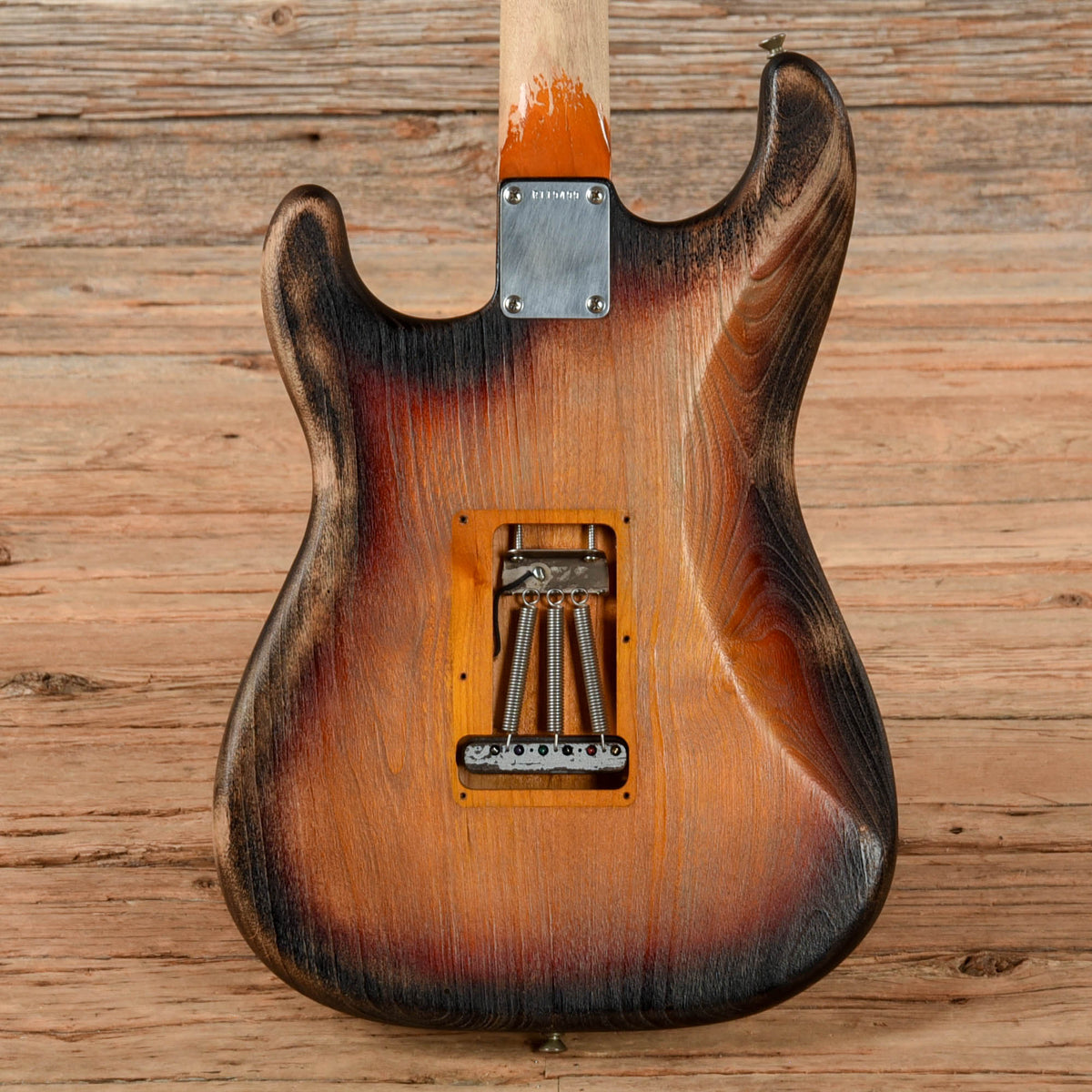 Fender Custom Shop Paul Waller Masterbuilt Sand Blast Stratocaster 3-Tone Sunburst 2023 - View 3 | MusicMarket