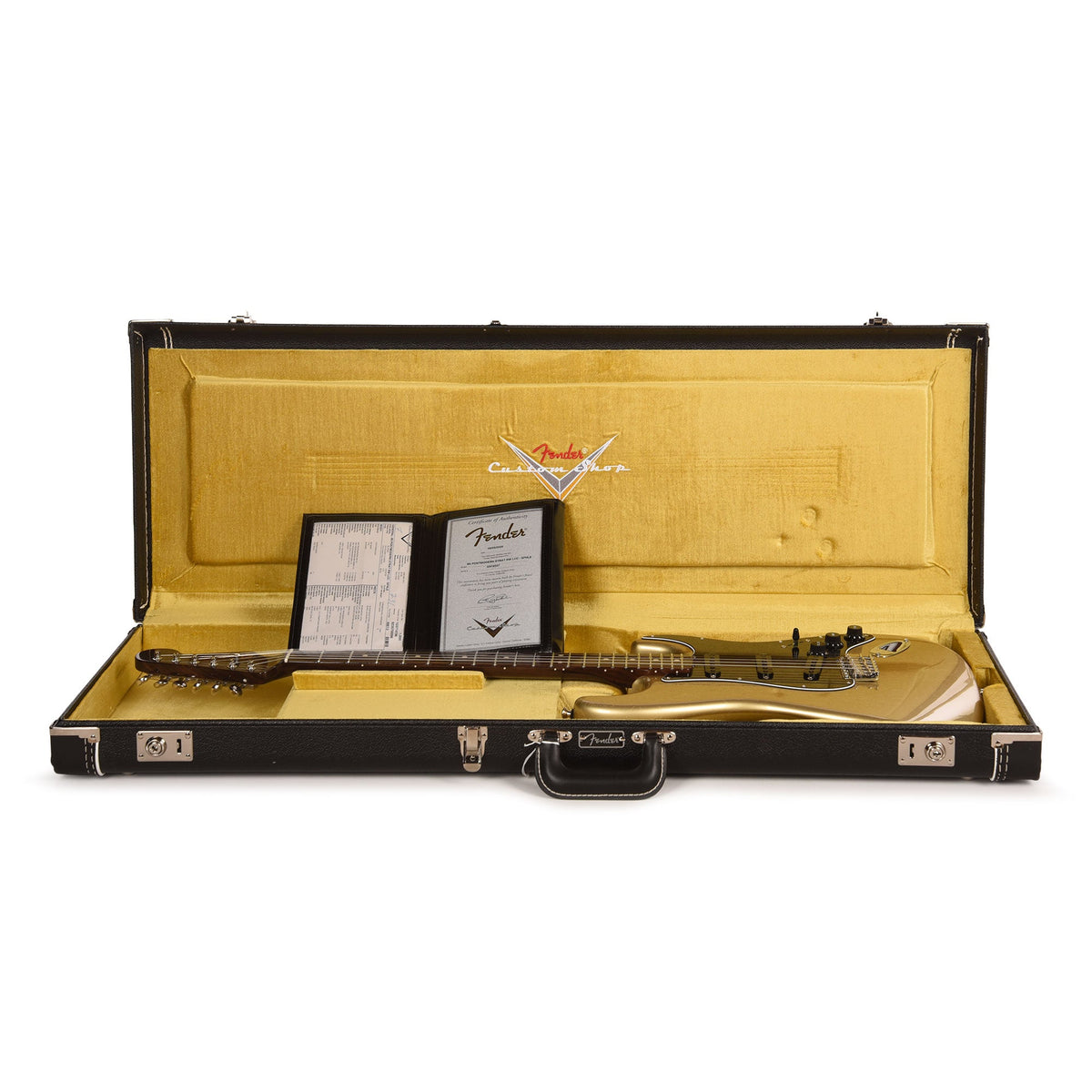 Fender Custom Shop Postmodern Stratocaster Deluxe Closet Classic Super Faded HLE Gold - View 8 | MusicMarket