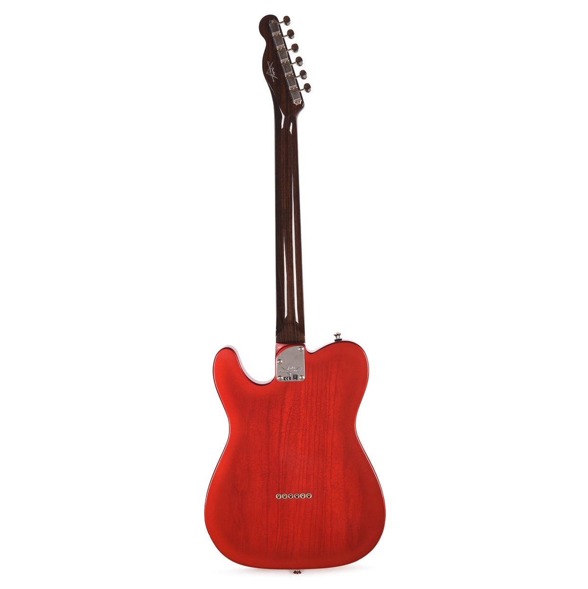 Fender Custom Shop Postmodern Telecaster Deluxe Closet Classic Aged Crimson Burst - View 5 | MusicMarket