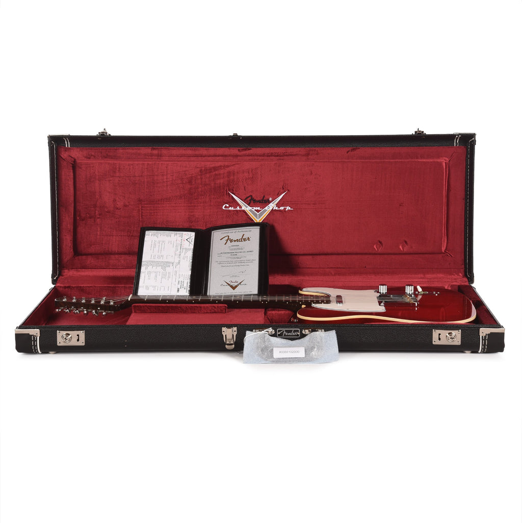 Fender Custom Shop Postmodern Telecaster Deluxe Closet Classic Aged Crimson Burst - View 8 | MusicMarket