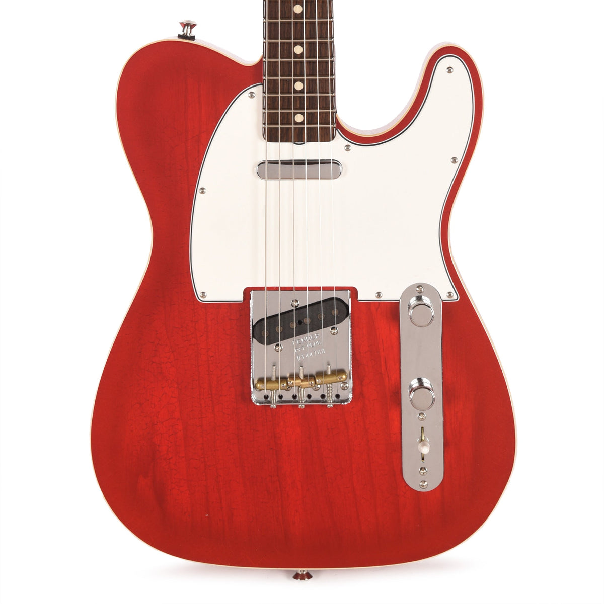 Fender Custom Shop Postmodern Telecaster Deluxe Closet Classic Aged Crimson Burst - View 2 | MusicMarket