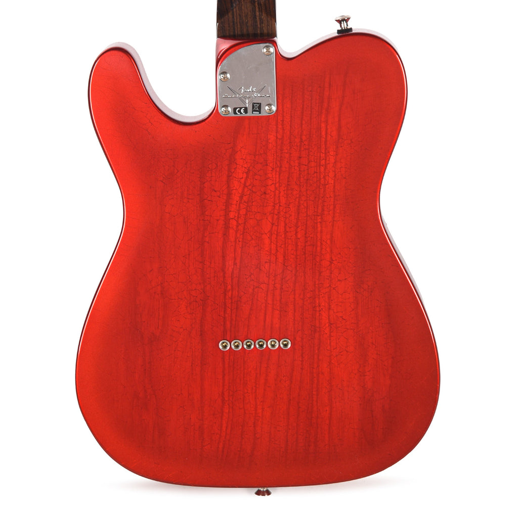 Fender Custom Shop Postmodern Telecaster Deluxe Closet Classic Aged Crimson Burst - View 3 | MusicMarket