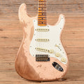 Fender Custom Shop Red Hot Stratocaster Super Heavy Relic Aged Faded Shell Pink 2023 - MusicMarket