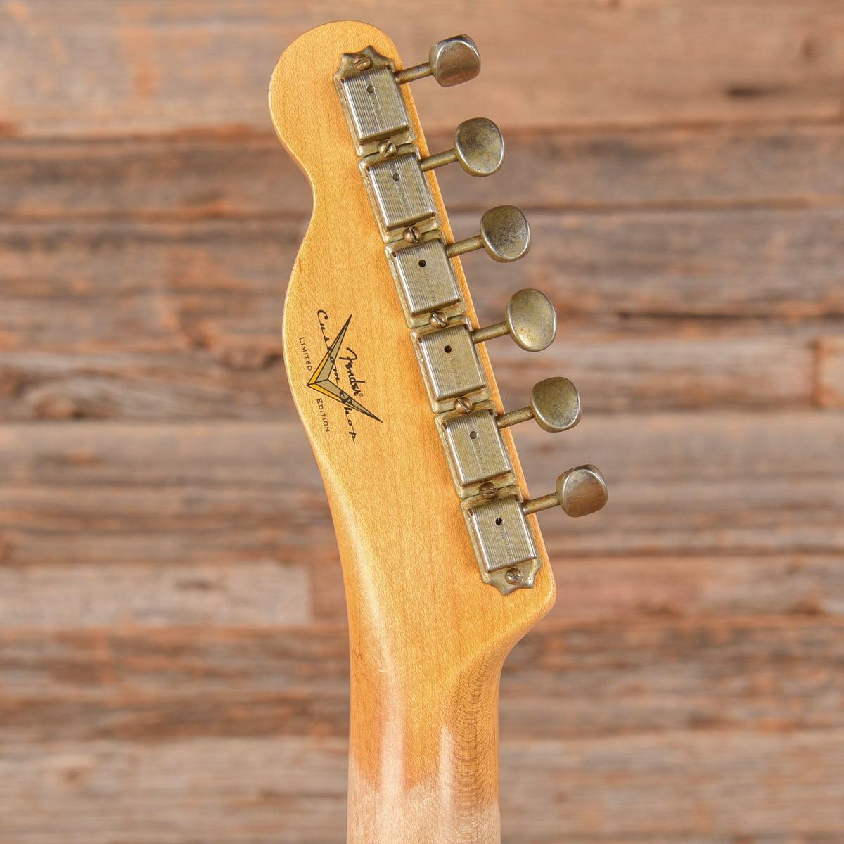 Fender Custom Shop Reverse 50's Telecaster Relic Crimson Red 2024 - View 7 | MusicMarket