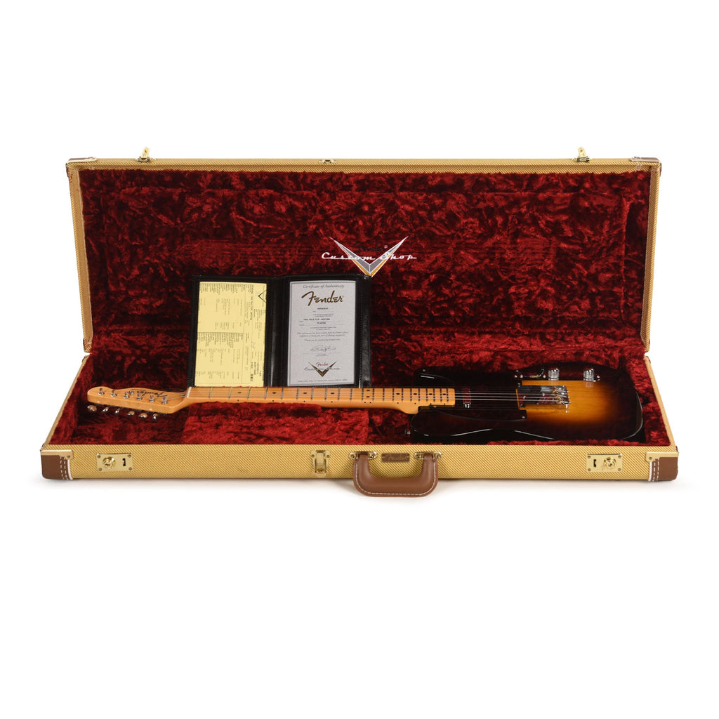 Fender Custom Shop Special Run 1954 Telecaster Time Capsule Wide Fade 2-Tone Sunburst - View 8 | MusicMarket