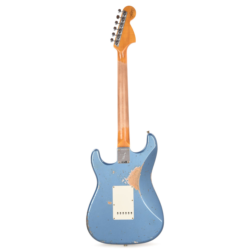 Fender Custom Shop Special Run 1969 Stratocaster Heavy Relic Aged Lake Placid Blue - View 5 | MusicMarket