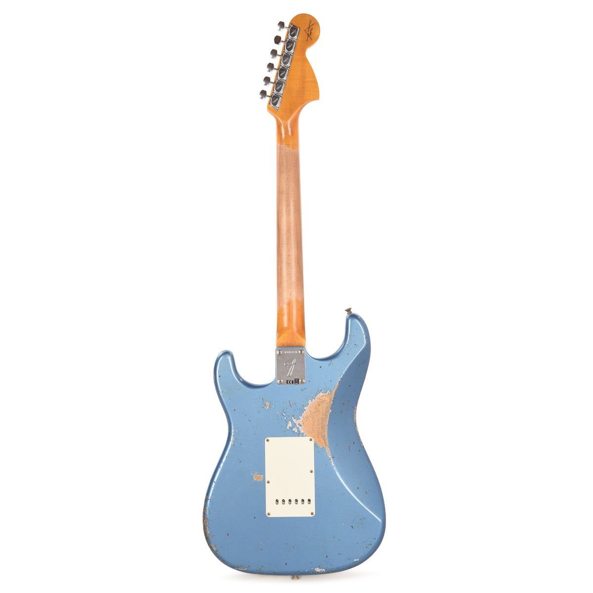 Fender Custom Shop Special Run 1969 Stratocaster Heavy Relic Aged Lake Placid Blue - View 5 | MusicMarket