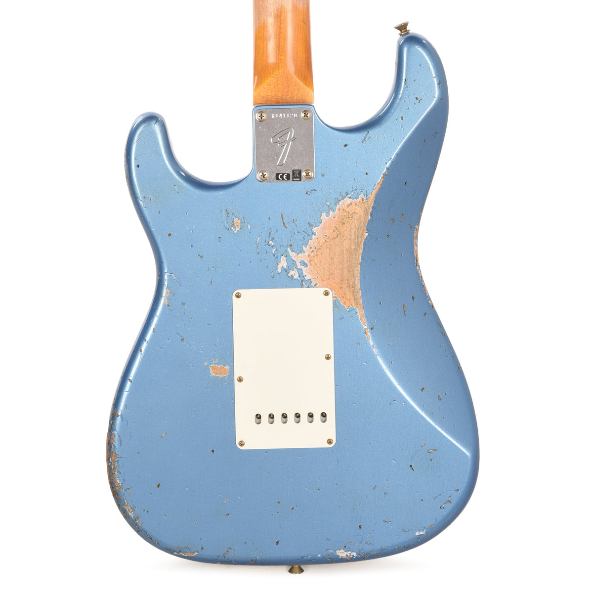 Fender Custom Shop Special Run 1969 Stratocaster Heavy Relic Aged Lake Placid Blue - View 3 | MusicMarket