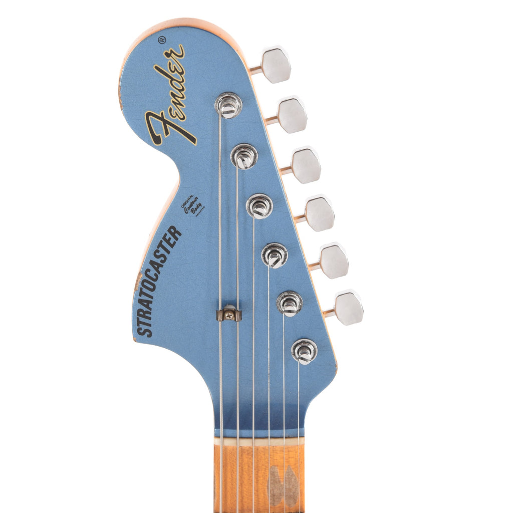 Fender Custom Shop Special Run 1969 Stratocaster Heavy Relic Aged Lake Placid Blue - View 6 | MusicMarket