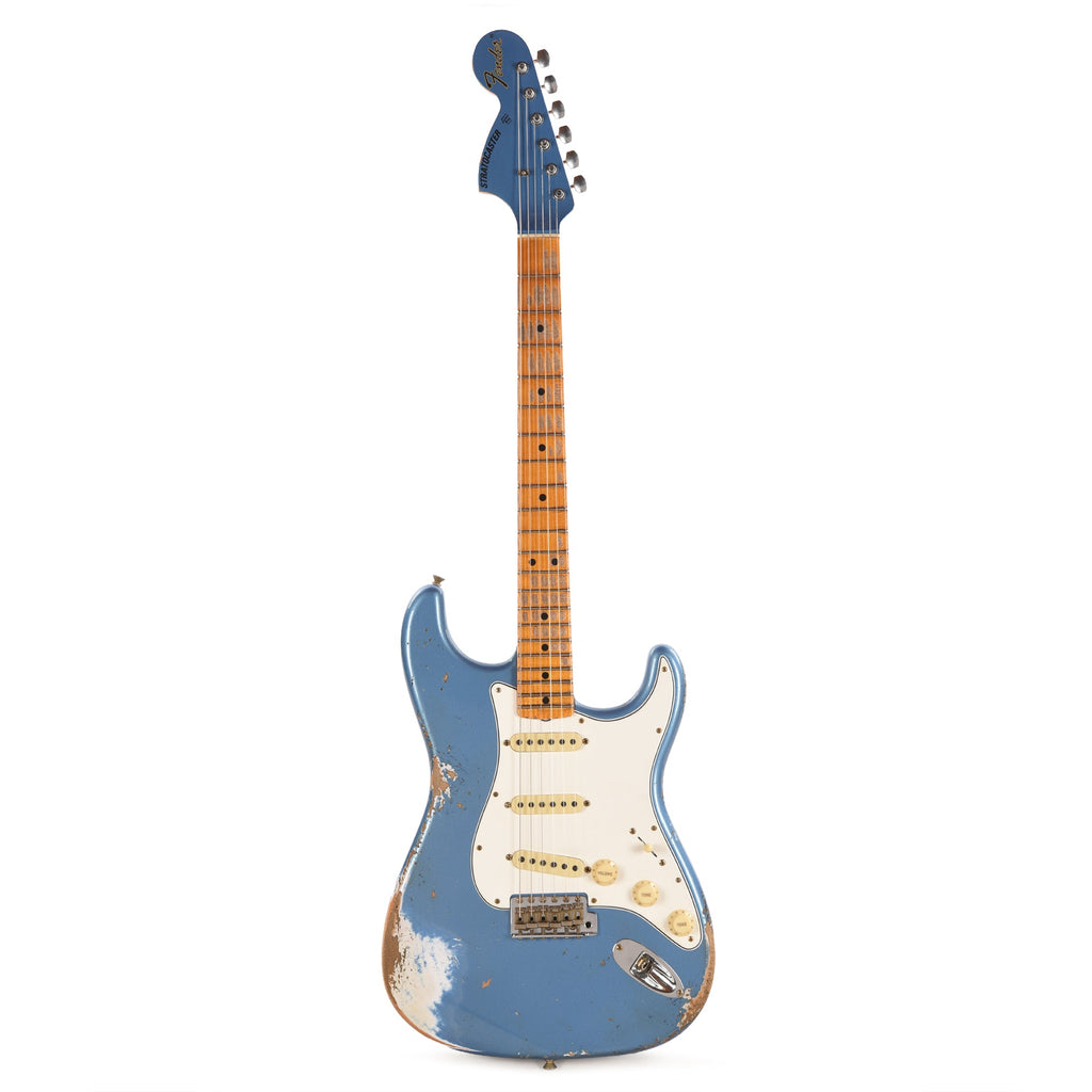 Fender Custom Shop Special Run 1969 Stratocaster Heavy Relic Aged Lake Placid Blue - View 4 | MusicMarket