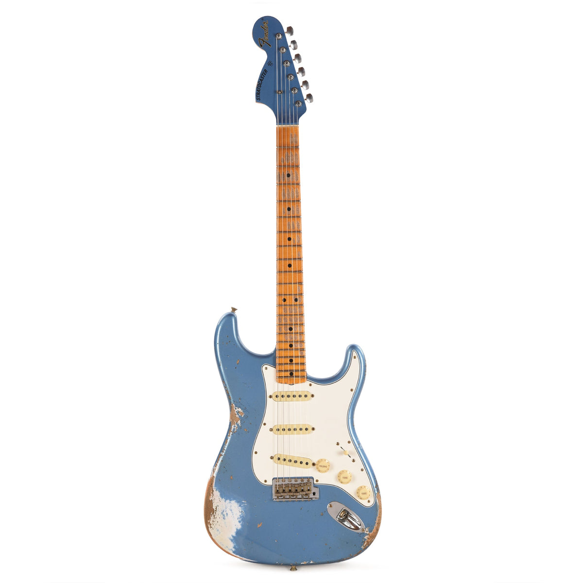 Fender Custom Shop Special Run 1969 Stratocaster Heavy Relic Aged Lake Placid Blue - View 4 | MusicMarket