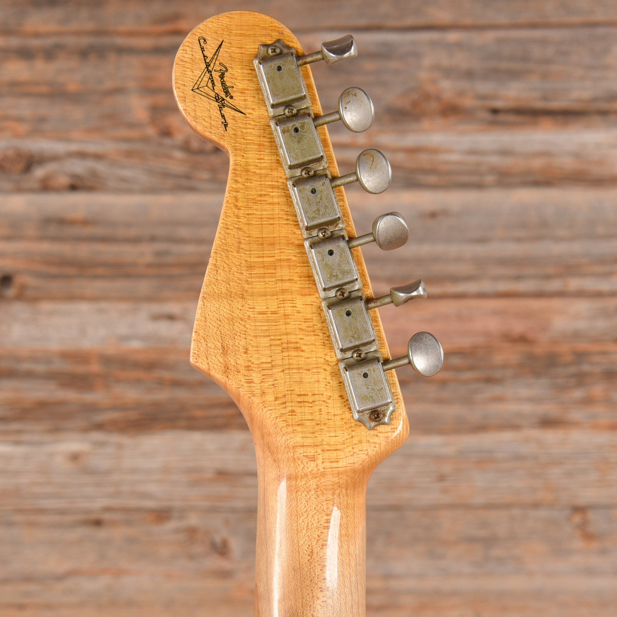 Fender Custom Shop Stratocaster Sherwood Green Metallic 2015 - View 7 | MusicMarket