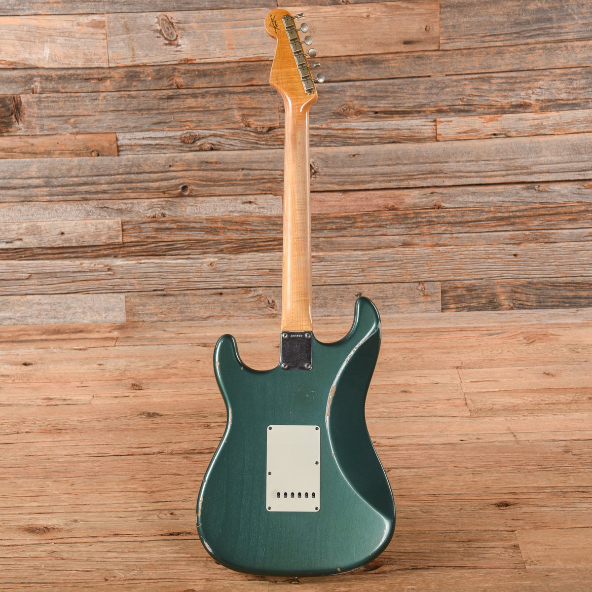 Fender Custom Shop Stratocaster Sherwood Green Metallic 2015 - View 5 | MusicMarket