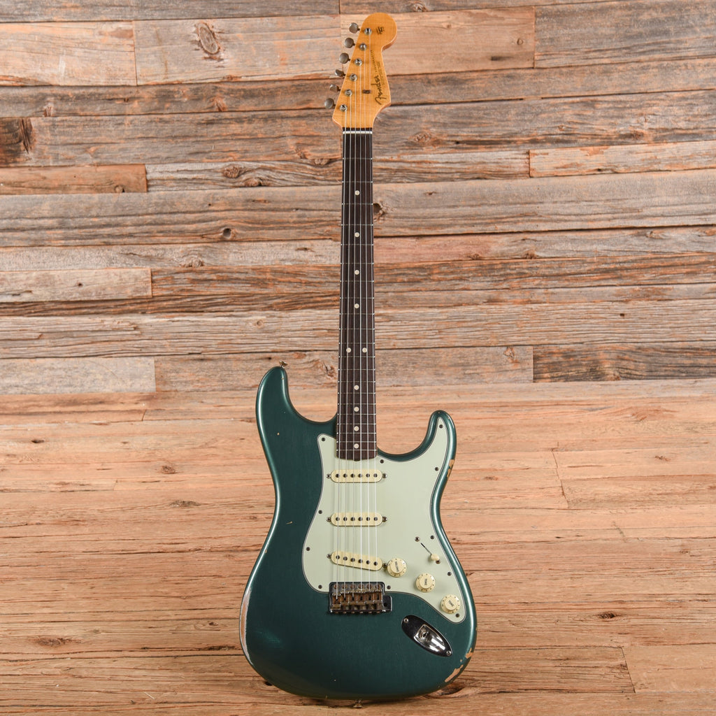 Fender Custom Shop Stratocaster Sherwood Green Metallic 2015 - View 4 | MusicMarket